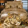 Xuege Home Textiles' all-cotton four-piece set, fully 3D reactive printing and dyeing bedding four-piece set, quality guaranteed for export to Europe and America Specification image